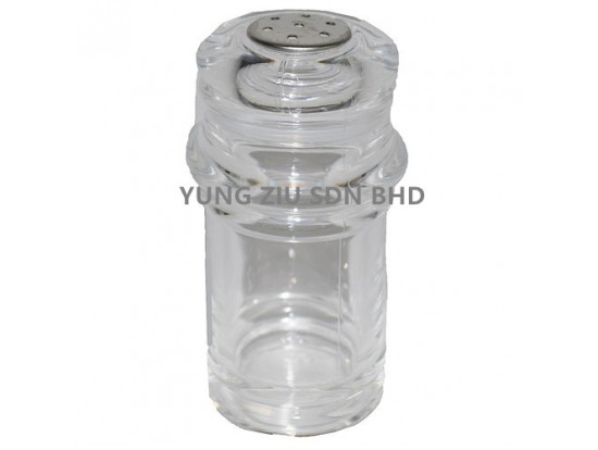 K-1001#ACRYLIC SALT SHAKER 5*10CM